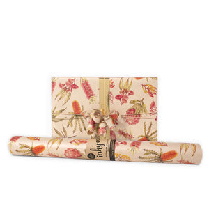 Inky Co Wrapping Paper 5m - Flora Australis Kraft