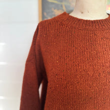 Fisherman Out Of Ireland Slouchy Crew Rust