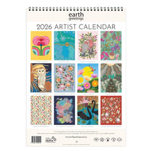 Earth Greetings - 2026 Artist Calendar
