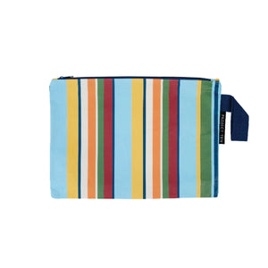 Project Ten Large Zip Pouch - Retro Stripe