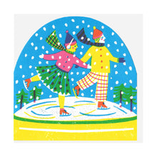 Printed Peanut - Snow Globe Card