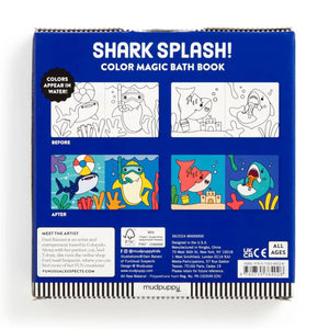 Mudpuppy - Bath Book Shark