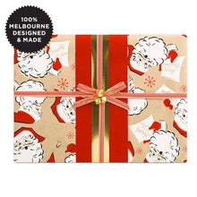 Inky Co Wrapping Paper 5m - Retro Santa