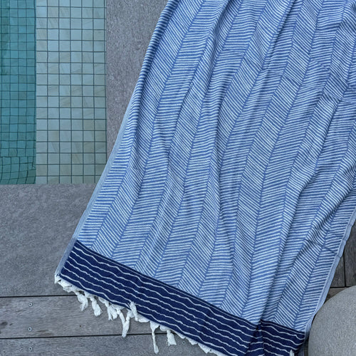 Moby Turkish Towel - Denim