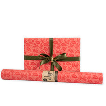 Inky Co Wrapping Paper 5m - Yule Forest Red