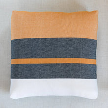 Spacecraft Cushion - Charcoal Stripe