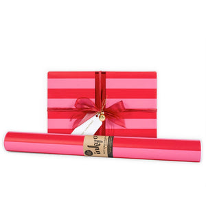 Inky Co Wrapping Paper 5m - Stripe Pink