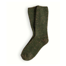 Thunders Love Socks - Recycled Wool Green & Pink