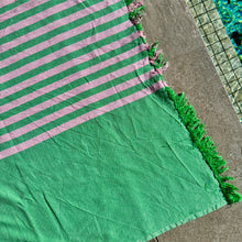 Fiesta Turkish Towel - Green/Candy