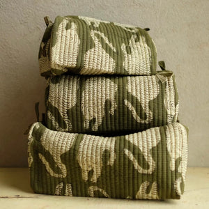 Padded Bath Bag - Tiger