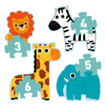 Djeco - Progressive Puzzle Jungle