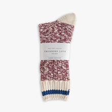 Thunders Love Socks - Douglas Burgundy