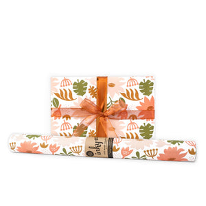 Inky Co Wrapping Paper 5m - Flannel Flowers