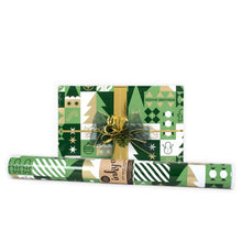 Inky Co Wrapping Paper 5m - Festive Green