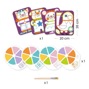 Djeco - Chubby Cheeks Painting Set
