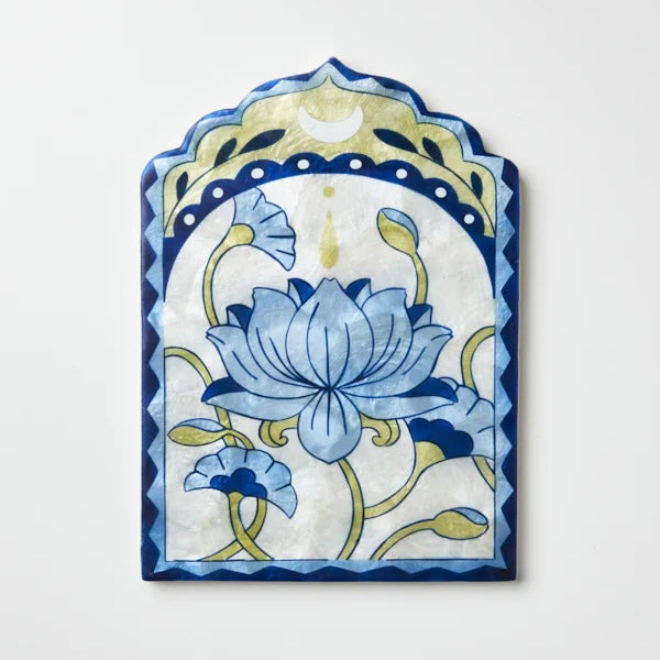 Jones & Co - Lotus Blue Wall Tile