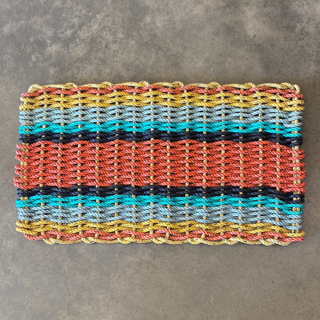 Repurposed Rope Mat - #7