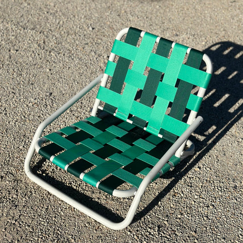 Salty Shadows - Beach Seat Green