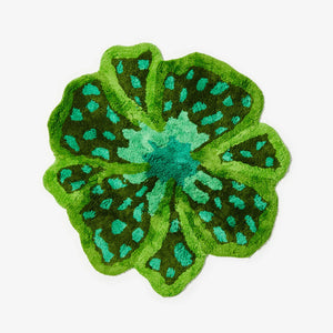 Bonnie & Neil - Bath Mat Flower Green