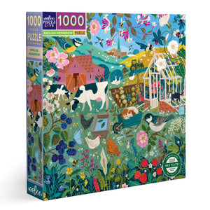 Eeboo 1000 Piece - English Hedgerow