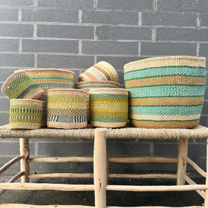 Kenyan Sisal Basket - XL #31
