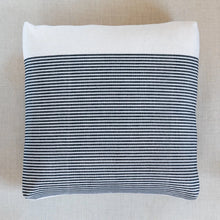 Spacecraft Cushion - Charcoal Stripe