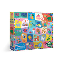 Eeboo 36 piece -  Giant Alphabet