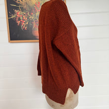 Fisherman Out Of Ireland Slouchy Crew Rust