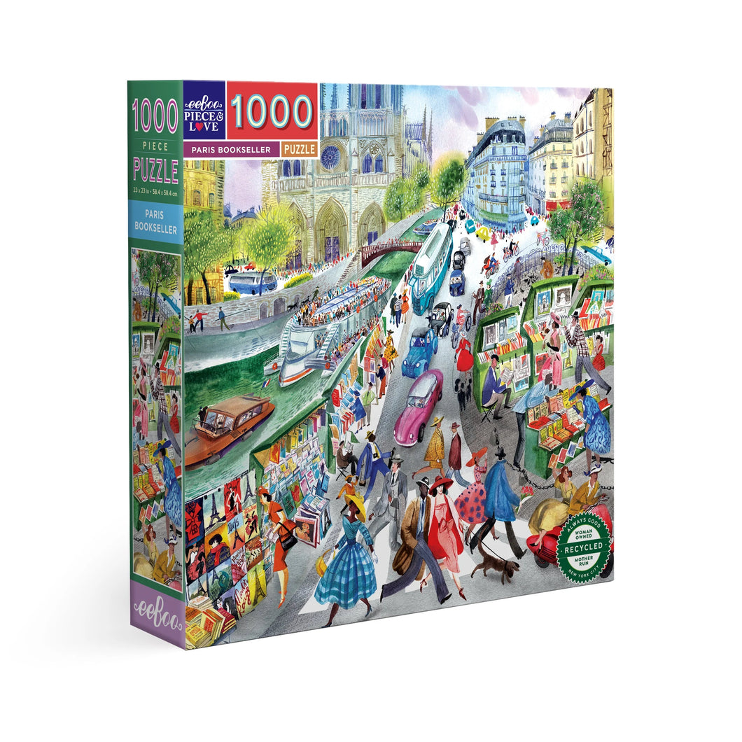 Eeboo 1000 Piece - Paris Bookseller