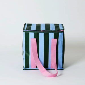 Project Ten Insulated Tote - Green Stripe