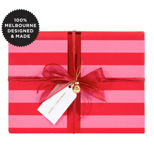 Inky Co Wrapping Paper 5m - Stripe Pink