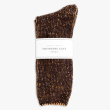 Thunders Love Socks - Recycled Wool Brown