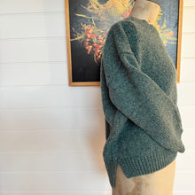 Fisherman Out Of Ireland Slouchy Crew Jade