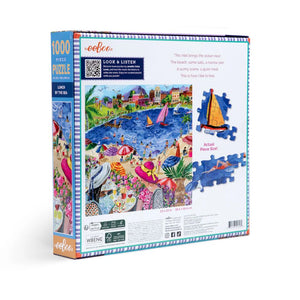 Eeboo 1000 piece - Lunch By The Sea