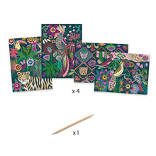 Djeco - Scratch Cards Jungle