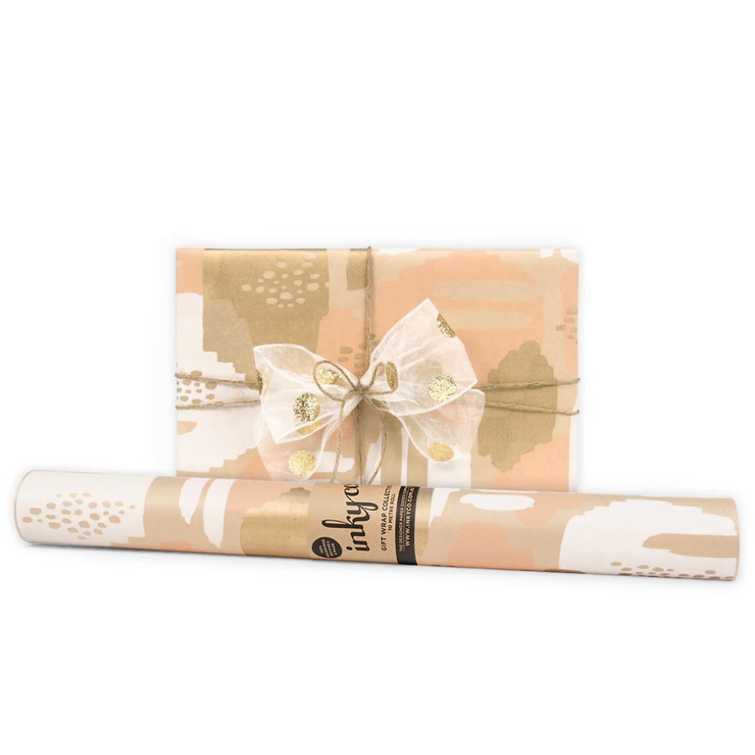 Inky Co Wrapping Paper 5m - Amelia Kraft