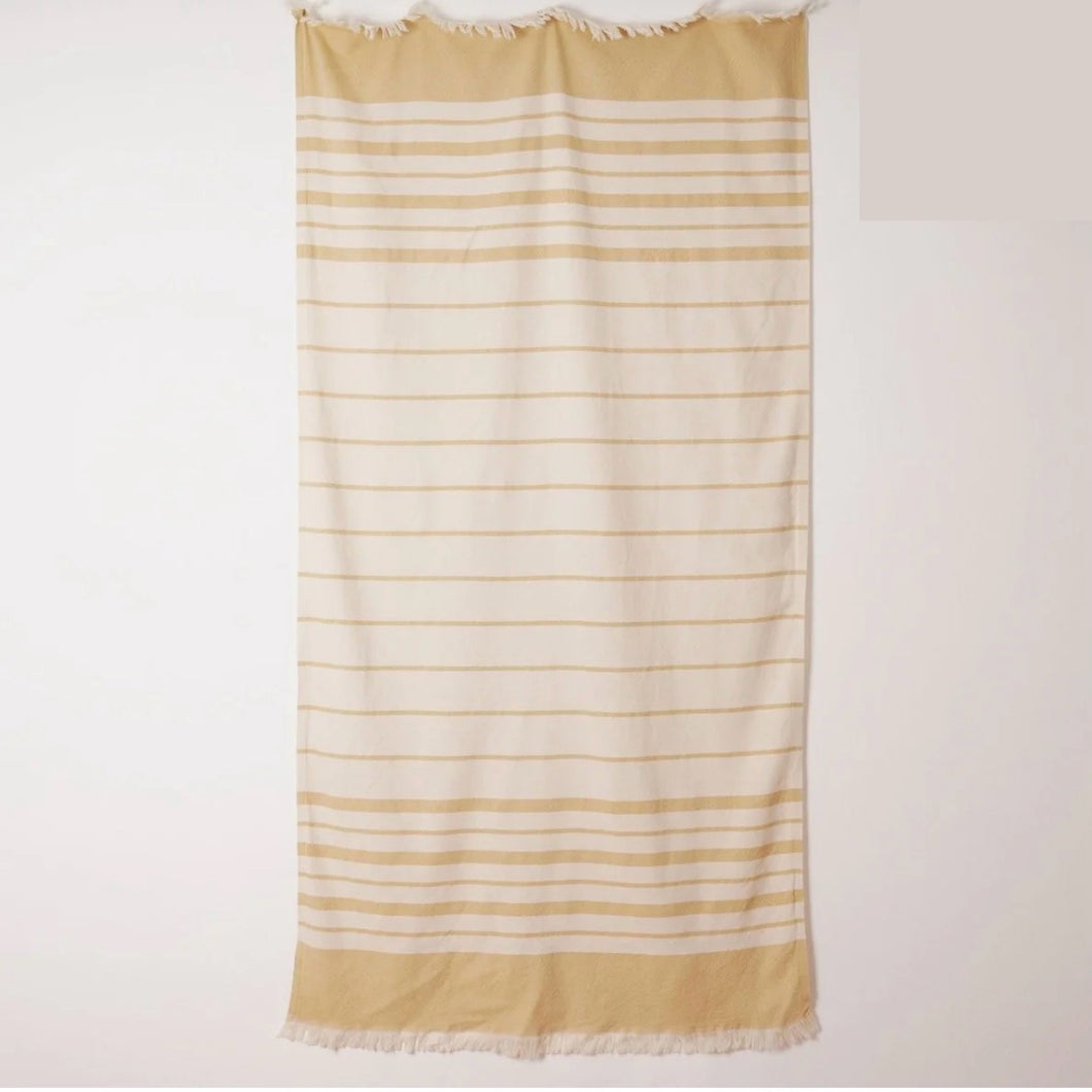 Yosun Turkish Towel - Mustard