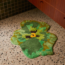 Bonnie & Neil - Bathmat Pansy Green