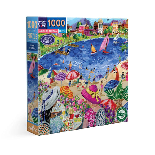 Eeboo 1000 piece - Lunch By The Sea