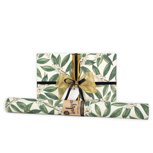 Inky Co Wrapping Paper 5m - Snowberry