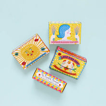 Printed Peanut - Boxed Soap Orange