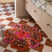 Bonnie & Neil - Bath Mat Flower Pink