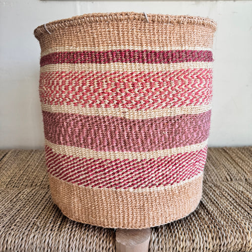Kenyan Sisal Basket - Large #50