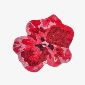Bonnie & Neil - Bathmat Pansy Pink
