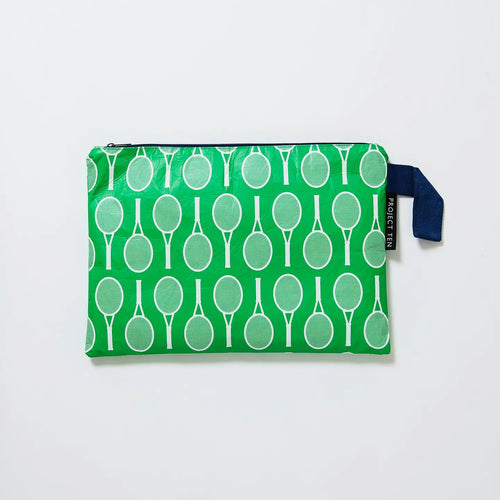 Project Ten Large Zip Pouch - Tennis