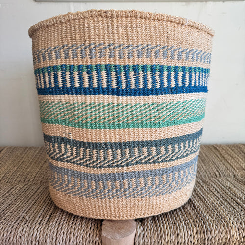 Kenyan Sisal Basket - Large #51