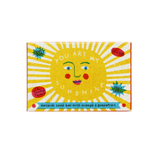 Printed Peanut - Boxed Soap Orange