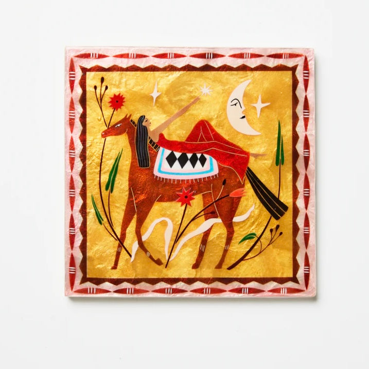 Jones & Co - Fable Pink Square