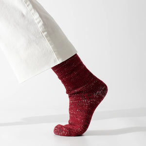 Thunders Love Socks - Recycled Wool Burgundy