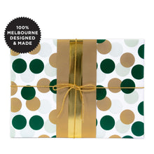 Inky Co Wrapping Paper 5m - Dottie Green